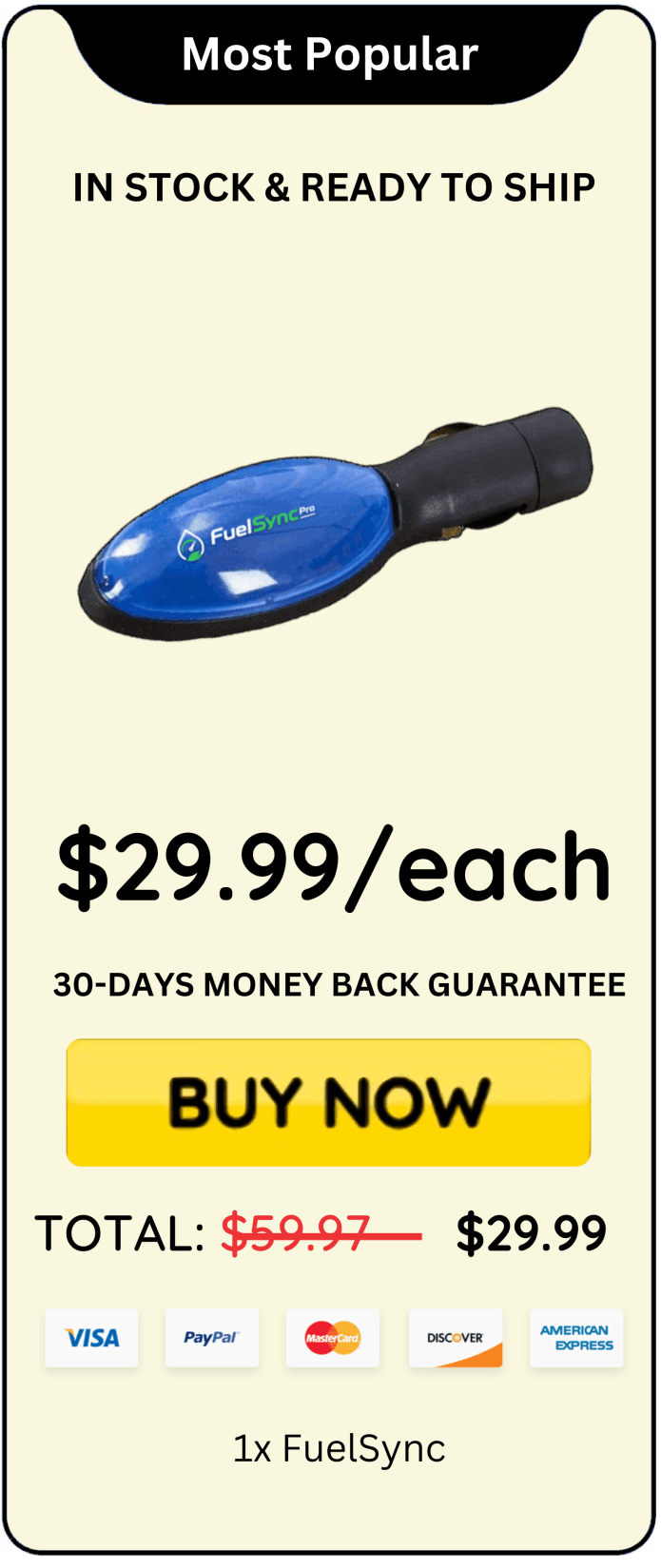 FuelSync Pro offer price 