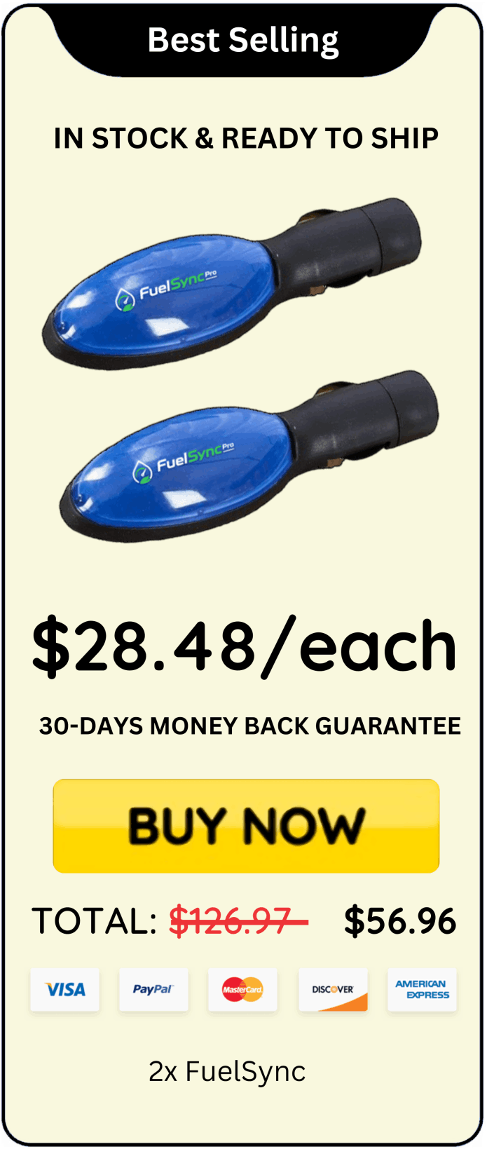 FuelSync Pro offer price 