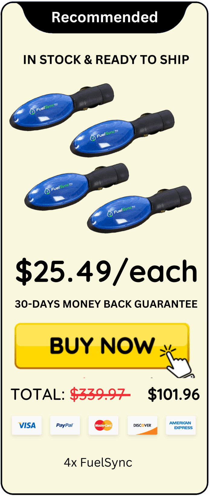 FuelSync Pro offer price 
